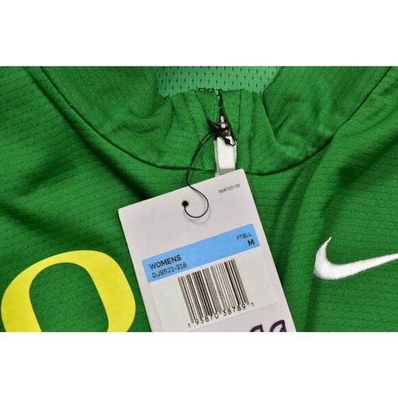 Nike Dri-FIT Oregon Ducks 1/4 Zip Pullover Sweatshirt Women's Regular Size M NEW - Picture 8 of 8
